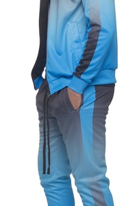 2024 Plus Size Winter Knitted Sports Tracksuit Set OEM Custom Logo Printed Fleece Top Bottom Fashion <b>Polyester</b> for Men Women - Product Image 5