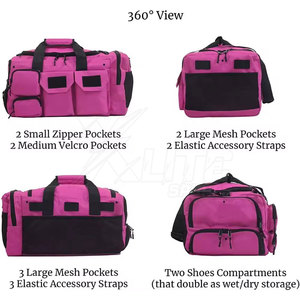 Bolsa Deportiva Informal Ligera de Gran Capacidad, Bolsa de Gimnasio con Material Resistente, Asas Reforzadas y Correa Ajustable - Product Image 6