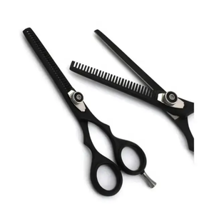 Ciseaux de coiffeur professionnels pour cheveux épais Vente chaude Salon Utiliser des cisailles de coupe de cheveux avec lame et poignée en acier inoxydable - Product Image 4