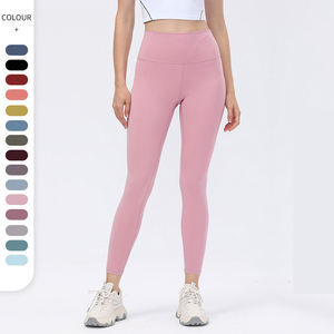 Women's <b>Nylon</b> Spandex Activewear Seamless Workout Leggings Scrunch Butt Yoga <b>Tights</b> for Fitness Sportswear - Product Image 3