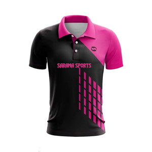 Cómoda camiseta y Jersey de cricket con logotipo estampado de peso ligero Diseños de equipo Polos de color Camisetas DE CRICKET - Product Image 1