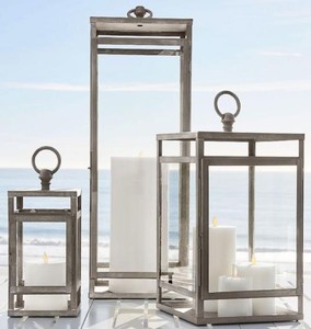 Farol Decorativo para el Hogar de Metal y Vidrio de Primera Calidad, Diseño y Color Únicos para Decoración del Hogar y Navidad - Product Image 4