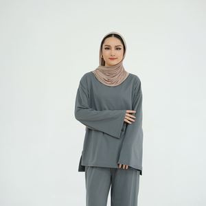 Ensemble de cordons 2 pièces pour vêtements de salon pour femmes Ensembles de cordons stylés assortis pour pantalons et chemises pour femmes - Product Image 3