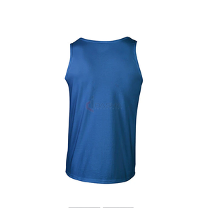 Fitness débardeurs 100% coton grande taille Gym Muscle Training Singlets Running Sports T-shirts sans manches Fabricant - Product Image 4