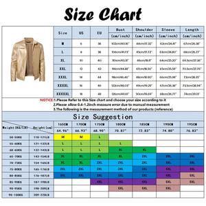 Veste en cuir en peluche d'hiver pour hommes produit avec col épaissi fermeture à glissière mode homme manteau moto vêtements hommes manteaux - Product Image 6