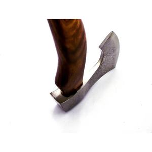 Tomahawk Jexmoo Personalizado de 19.5 Pulgadas, Acero D2, Mango de Madera de Palisandro con Funda de Cuero, Regalo para Papá, Hecho a Mano, Grado Industrial - Product Image 2