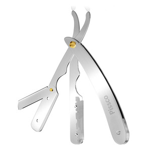 ผู้จัดจำหน่ายขายส่ง Pissco สำหรับมีดโกนตรง มีดโกนขอบตรง มีดโกนตัดผมสำหรับช่างตัดผม มีดโกนเปลี่ยนใบมีด มีดโกนสำหรับร้านเสริมสวย - Product Image 3