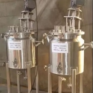 Réservoir de mélange à chaud en acier inoxydable 316 certifié CE, agitateur spiralé, équipement de production de sirop de sucre, de détergent en poudre - Product Image 6