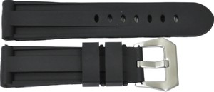 JD6082 Bracelet de montre intelligente noir résistant à l'eau tailles 20-26mm 20mm 22mm 18mm fabriqué avec du silicone et du matériel FKM - Product Image 2