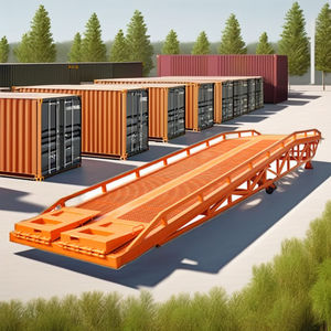 Rampa Móvil de Carga Hidráulica de Alta Resistencia para Montacargas, Contenedores, Almacenes y Camiones - Product Image 4