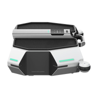 Addotron SE PRO, Robot Limpiafondos Automático para Piscinas con Batería de 9600 mAh, Carga Solar, Contenedor Grande de 8L, Control Remoto por Aplicación Inteligente