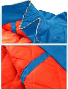 Chaqueta de bombardero para hombre, cortavientos informal ligero, abrigo con cremallera para primavera y otoño con 5 bolsillos, ropa de abrigo cómoda y elegante a la moda - Product Image 5