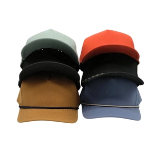 Garment Export Factory Golf <b>Hat</b> Custom Brand Silicone Logo 5 Panel Structured Laser Perforated Rope Caps Injae Vina Golf Vietnam - Product Image 6