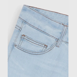 Jeans droits pour hommes de qualité supérieure, coupe classique, taille mi-haute, vêtements décontractés pour la saison automne-printemps, approvisionnement ODM - Product Image 6