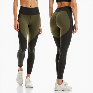 Taille haute Fitwear Leggings Style de Compression pour les femmes pantalon de survêtement sans couture séchage rapide Gym Yoga dames Fitness vêtements d'entraînement - Product Image 1