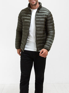 Ventes chaudes Vestes matelassées pour hommes Hiver 2025 Veste matelassée légère pour l'extérieur - Product Image 3