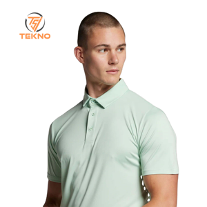 Nouveau T-shirt polo à manches courtes pour hommes de qualité supérieure avec coton respirant brodé Polo décontracté en jersey coloré de grande taille - Product Image 3