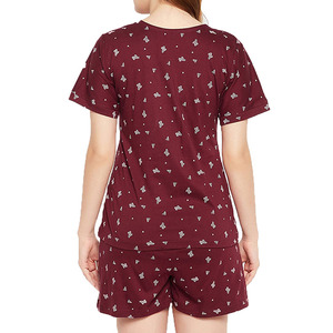 Camisa de gimnasio para mujer para uso al aire libre y pantalones cortos de nueva tendencia de diseño superior multicolor ropa casual cosas anti-encogimiento conjunto de pantalones cortos para mujer - Product Image 2