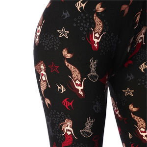 2025 été nouveauté femmes personnalisé taille haute flanelle Leggings tricoté décontracté hiver pantalon - Product Image 3