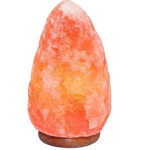 Lampe de sel de l'Himalaya en cristal rose naturel de qualité supérieure sculptée à la main, artisanat naturel décoratif, lampe de sel rose de l'Himalaya - Product Image 2