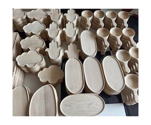 Planches de service en bois en vrac | Pour les repas intérieurs et extérieurs Plaques en bois d'acacia en gros | Écologique et durable - Product Image 1