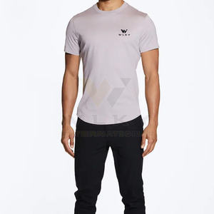 T-shirt en coton 100% premium pour homme, logo personnalisé imprimé, streetwear décontracté, t-shirt surdimensionné, vente en gros - Product Image 4