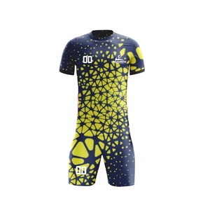 New Model Wholesale Men's Adult Soccer Jersey Set Football Uniforms Custom OEM Brand Online Sports Jersey - Product Image 1