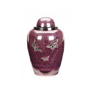 Urne souvenir de crémation en laiton de haute qualité avec gravure en or et marbre noir blanc fini pour les cendres humaines-Fourniture funéraire - Product Image 3