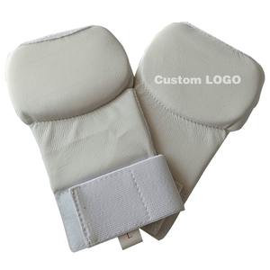 Sparring Karate <b>Gloves</b> With Thumb Protection <b>Red</b> Color Karate Mitts Taekwondo Martial Arts Protective Gear For Adults And Youth - Product Image 3