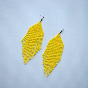 ต่างหูลูกปัดแก้วทันสมัยดีไซน์เทอร์ควอยซ์ขอบเรียงเป็นเอกลักษณ์ของขวัญจากงานหัตถกรรม - Product Image 1