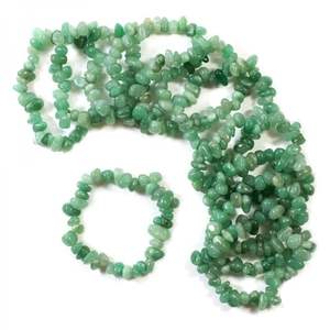 Pulsera de cristal de Aventurina verde con joyería de moda, cuentas de piedras preciosas, estilo Feng Shui, regalo para hombres y mujeres, aumento de energía - Product Image 5