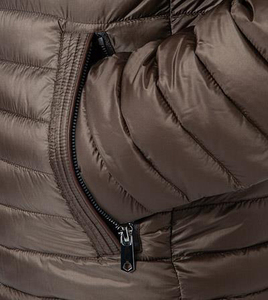 New Design Hooded Bubble Puffer Jacket Winter Waterproof Windproof Breathable Lightweight Unisex High Street Style Front - Product Image 4