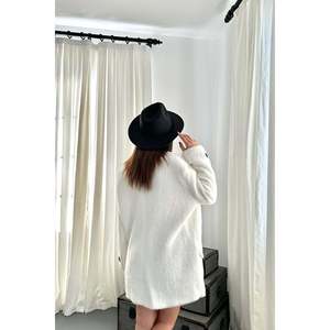 Cappotto <span class=keywords><strong>Teddy</strong></span> in Finta Pelliccia Color <span class=keywords><strong>Ecru</strong></span> - <span class=keywords><strong>Ecru</strong></span> - Product Image 5