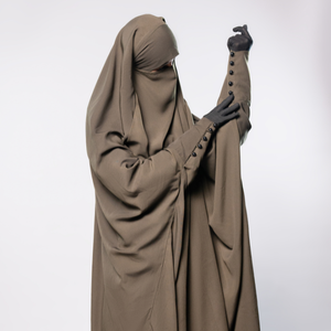 Dernier modèle Abaya jilbab de Dubaï Vente en gros Fabricant OEM Tissu polyester de luxe Robe islamique élégante pour femmes - Product Image 1