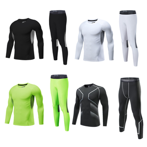 2024 gran oferta personalizada ODM y OEM hombres ropa deportiva correr entrenamiento Jogger chándal 2 uds conjunto gimnasio ropa deportiva - Product Image 5