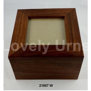 Rose Wood Pet Cremation Funeral Urn <b>for</b> Pet <b>Ashes</b> - Product Image 1