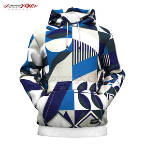 Sudadera con capucha de sublimación gráfica en negrita para hombres en estilo básico con capucha con cordón y manga larga Sudadera con capucha para hombre Premium Basics - Product Image 1