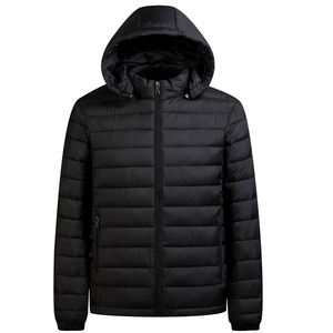 Chaquetas acolchadas para hombre, logotipo de diseño personalizado, ropa informal, a la moda Abrigo acolchado, abrigo cálido para exteriores, chaqueta acolchada para hombre - Product Image 1