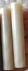 Custom Made Buffalo Horn Rolls in Size 4 Inches and Longer Ideal for Use As <b>Door</b> <b>Handles</b> by Interior Designers - Product Image 2