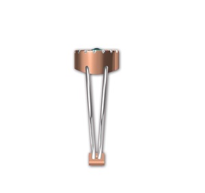 Vente en gros de bague de fiançailles en or rose 18 carats diamant taillé en brillant serti de platine élégant certifié IGI symbolisant l'éternité - Product Image 5