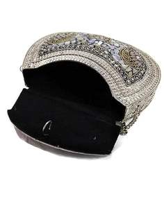 Sac à main pochette bohème vintage en mosaïque avec fleurs de perles, fermeture éclair, imperméable, pour femmes, événements du soir, sac à main tendance - Product Image 6