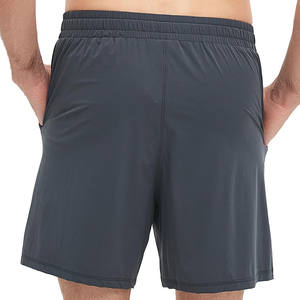 Alta calidad al por mayor de algodón hombres entrenamiento Fitness pantalones cortos para hombres deporte correr gimnasio Jogger Fitness pantalones cortos de sudor con bolsillos - Product Image 6