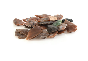 Pointe de flèche naturelle fantaisie jaspe Agate pierre naturelle Agate de guérison pointes de flèche en cristal reiki grossiste de pointes de flèche de guérison - Product Image 2