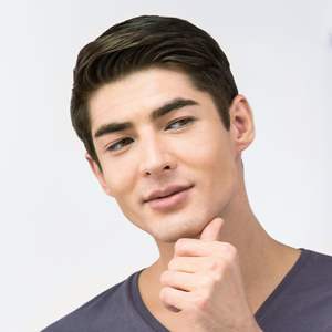 Afeitadora Eléctrica para Hombre, Triple Cuchilla de Acero Inoxidable, Impermeable IPX7, Carga USB, Afeitadora Rotatoria de Láminas, Lavable, Segura y Duradera - Product Image 1