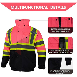 Chaqueta de Seguridad para Mujer de Talla Grande al por Mayor, para Uso en Exteriores, Nuevo Estilo, MOQ Bajo - Product Image 2