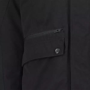 Urban Yamaha Scooter Long <b>Jacket</b> with <b>Mandarin</b> <b>Collar</b> for Autumn - Product Image 3