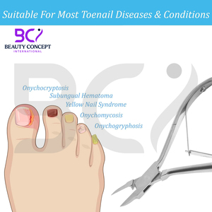 กรรไกรตัดเล็บเท้าเครื่องมือด้านโค้งแหลม13ซม. คีมตัดเล็บเท้าหนาเล็บ podiatry - Product Image 4
