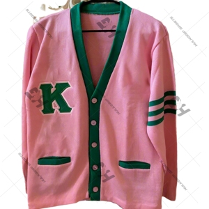 เสื้อคาร์ดิแกนถักไหมพรมสำหรับผู้หญิง ทรงหลวม หลายสีให้เลือก ป้องกันขนร่วง ป้องกันรอยยับ  รับสกรีนโลโก้ด้านหน้า - Product Image 4