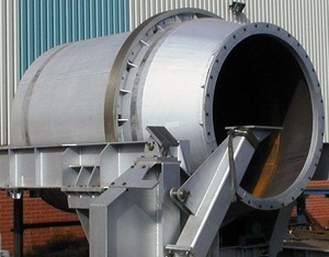 Four de fusion rotatif industriel équipement de basculement de recyclage de ferraille d'aluminium à haute température roulement de moteur nouvel Indotherm - Product Image 3