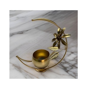 Contemporary Stylish Metal Tabletop <b>Vase</b> Modern Versatile Floor Wall Decorative Piece for Home or Office - Product Image 5